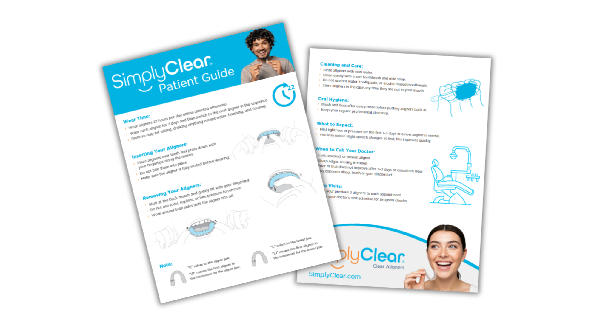 SimplyClear Digital Kit Mock Ups