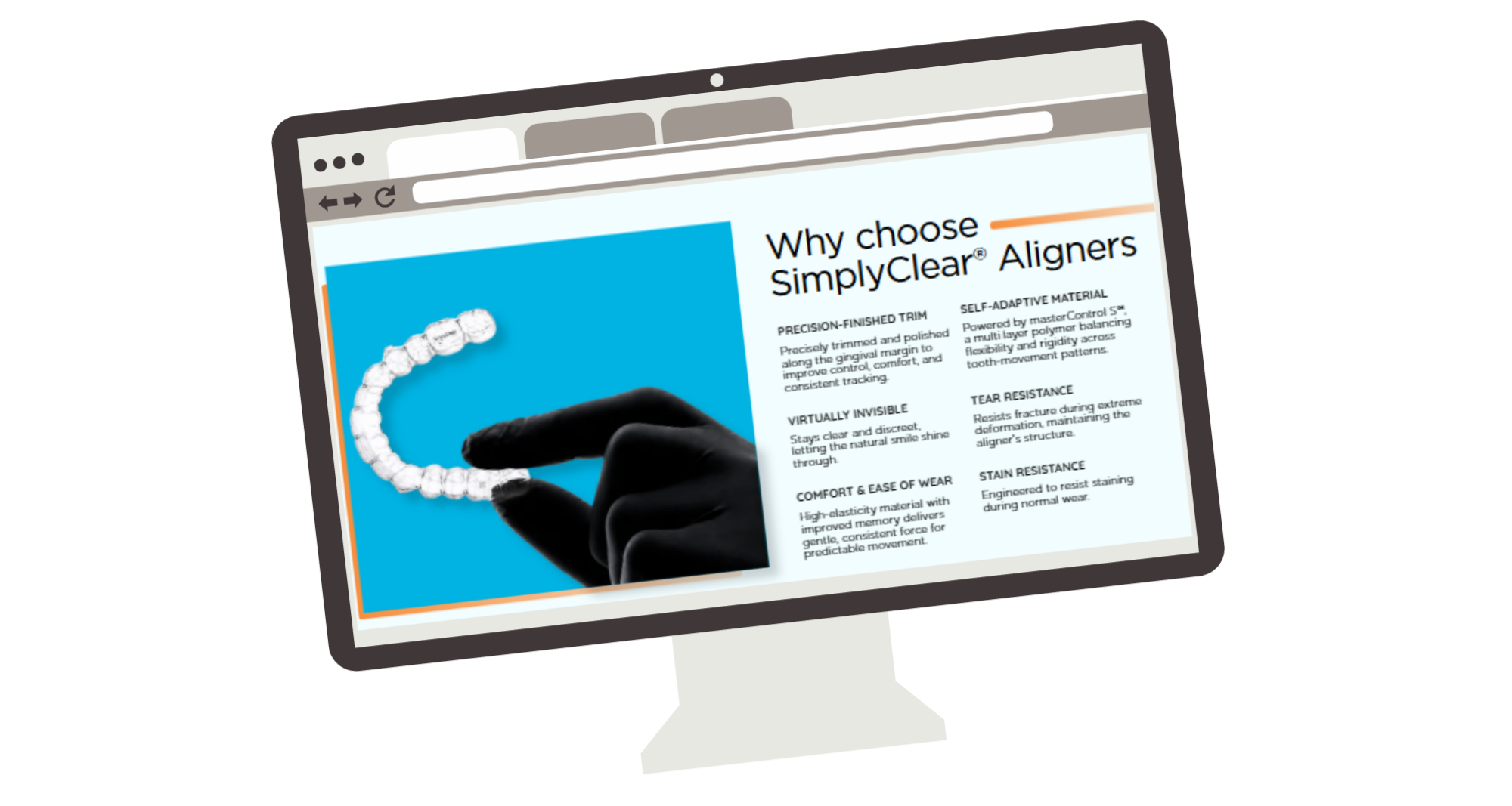 SimplyClear Social Pieces (11.249 x 6 in)